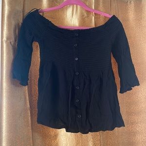 Off the shoulder shirt